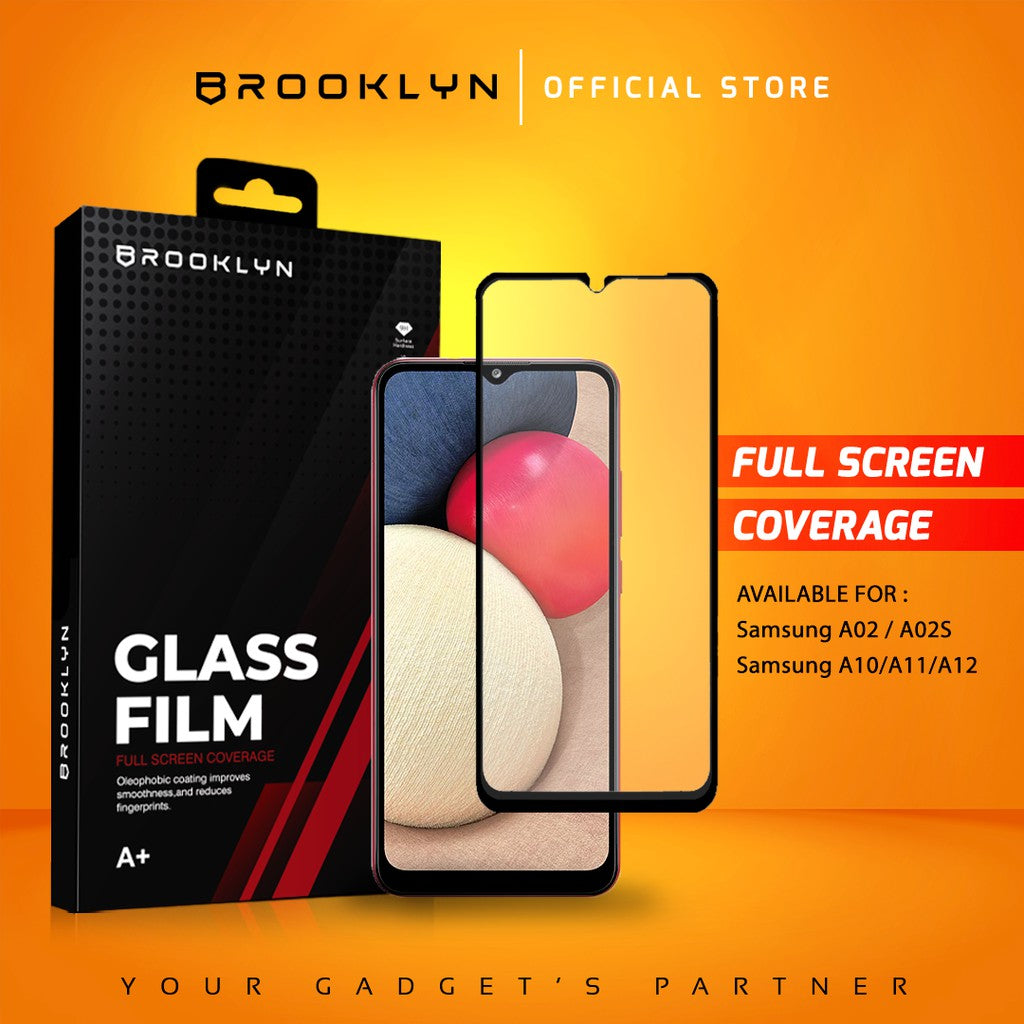 Tempered Glass SAMSUNG A02 / A03 / A04 / A10 / A11 / A12 / A13 / A14 / A16 Full Cover Around Protection