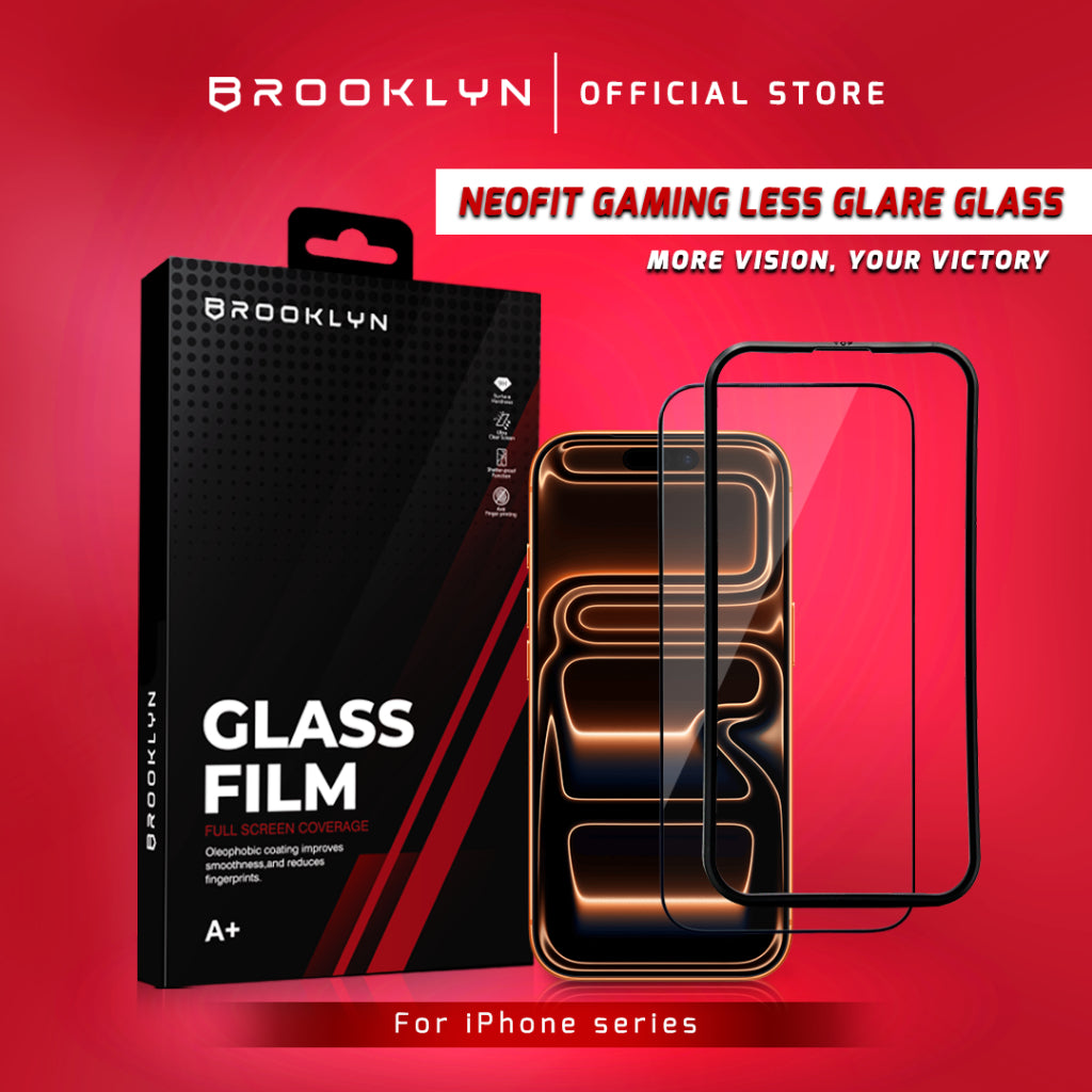 Tempered Glass iPhone 16 / Plus / Pro / Max Gaming Full Cover Protection