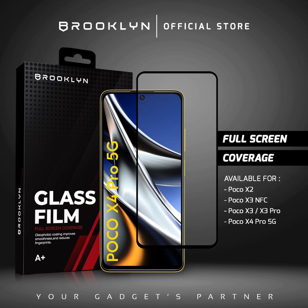 Tempered Glass Xiaomi Poco X2 / X3 / X4 Series Full Cover Protection