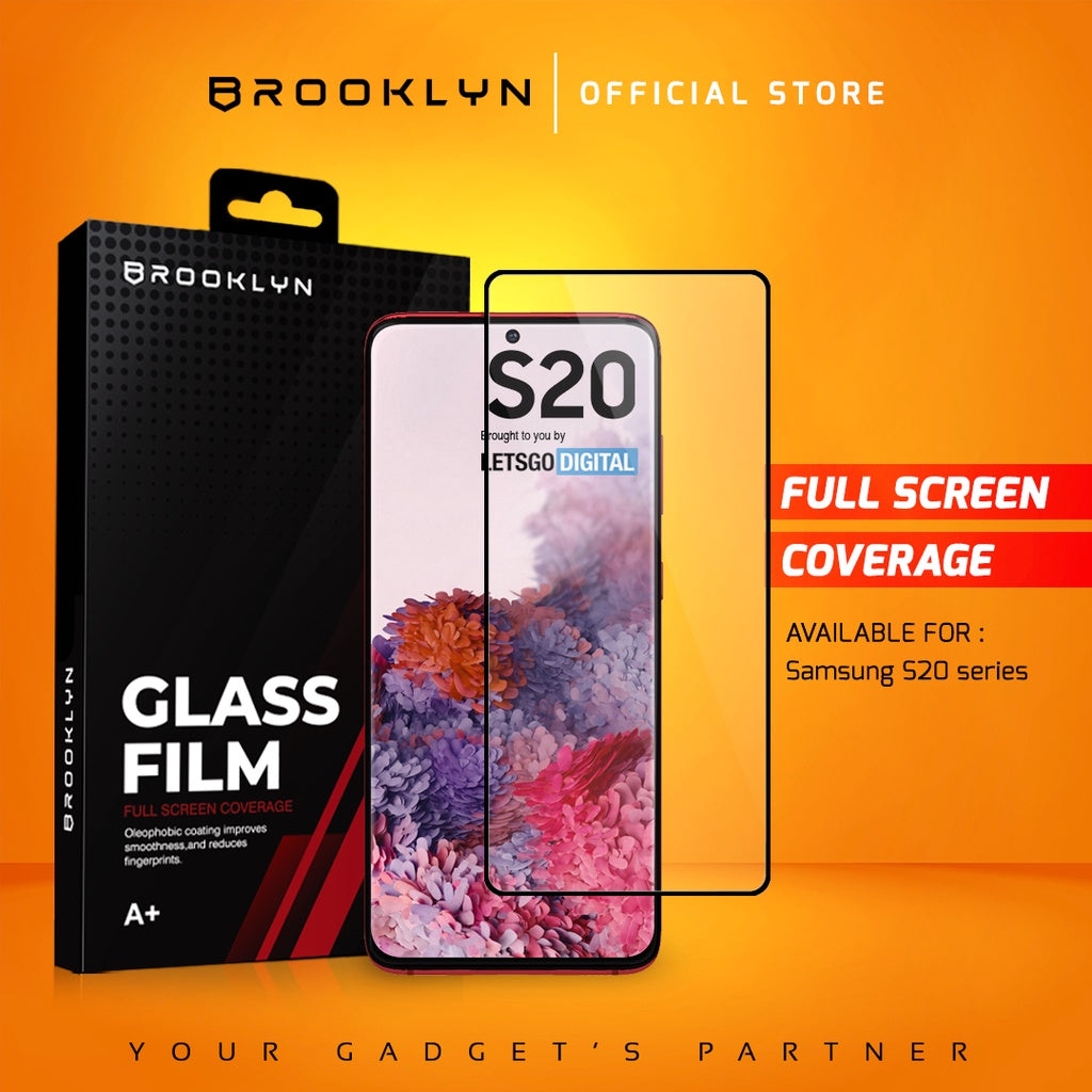 Tempered Glass SAMSUNG S20 / FE / Plus / Ultra Full Cover Protection