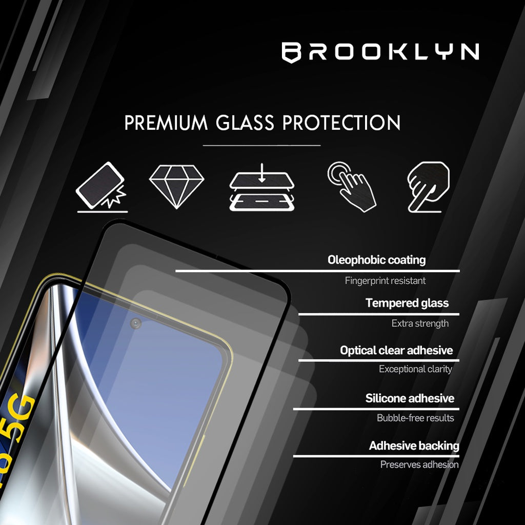 Tempered Glass Xiaomi Poco X2 / X3 / X4 Series Full Cover Protection