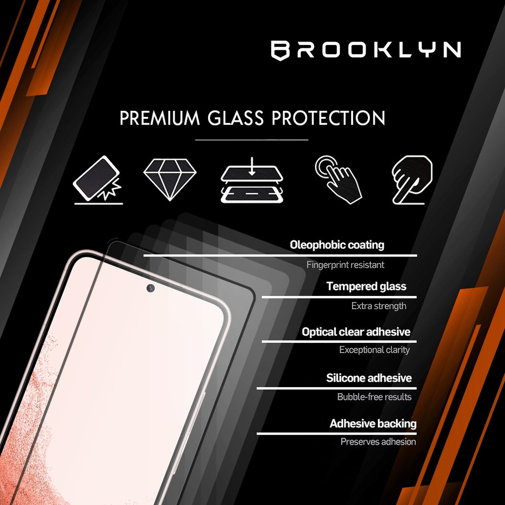 Tempered Glass SAMSUNG S25 / S24 / S23 / S22 Series Full Cover Around Protection