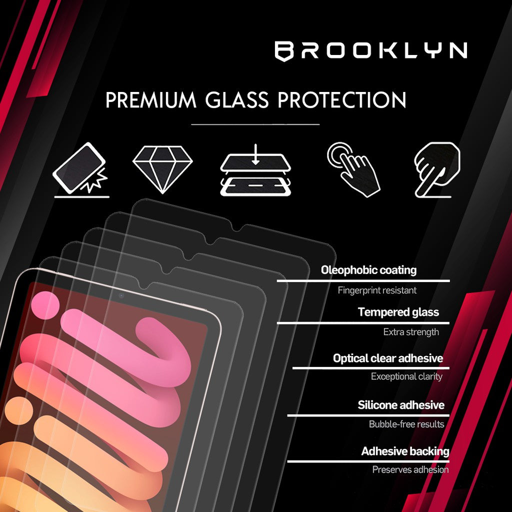 Tempered Glass iPad Mini Full Cover Protection