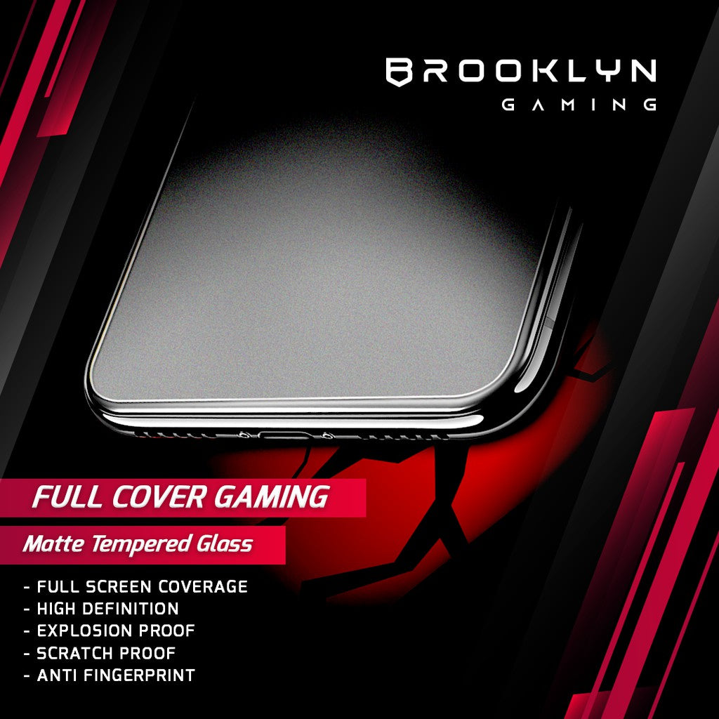 Tempered Glass iPhone 15 / Plus / Pro / Max Gaming Full Cover Protection