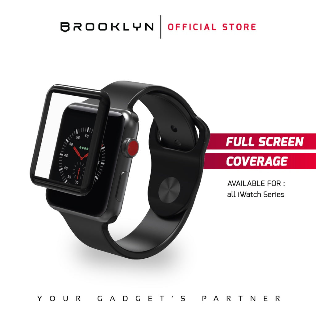 Tempered Glass Apple Watch Series Full Cover Protection