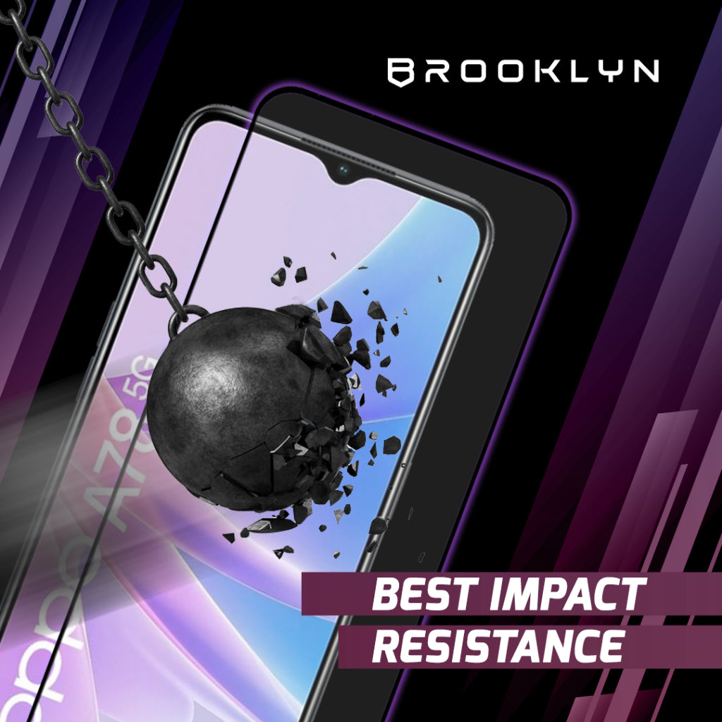 Tempered Glass OPPO A77 / A78 Series Full Cover Protection