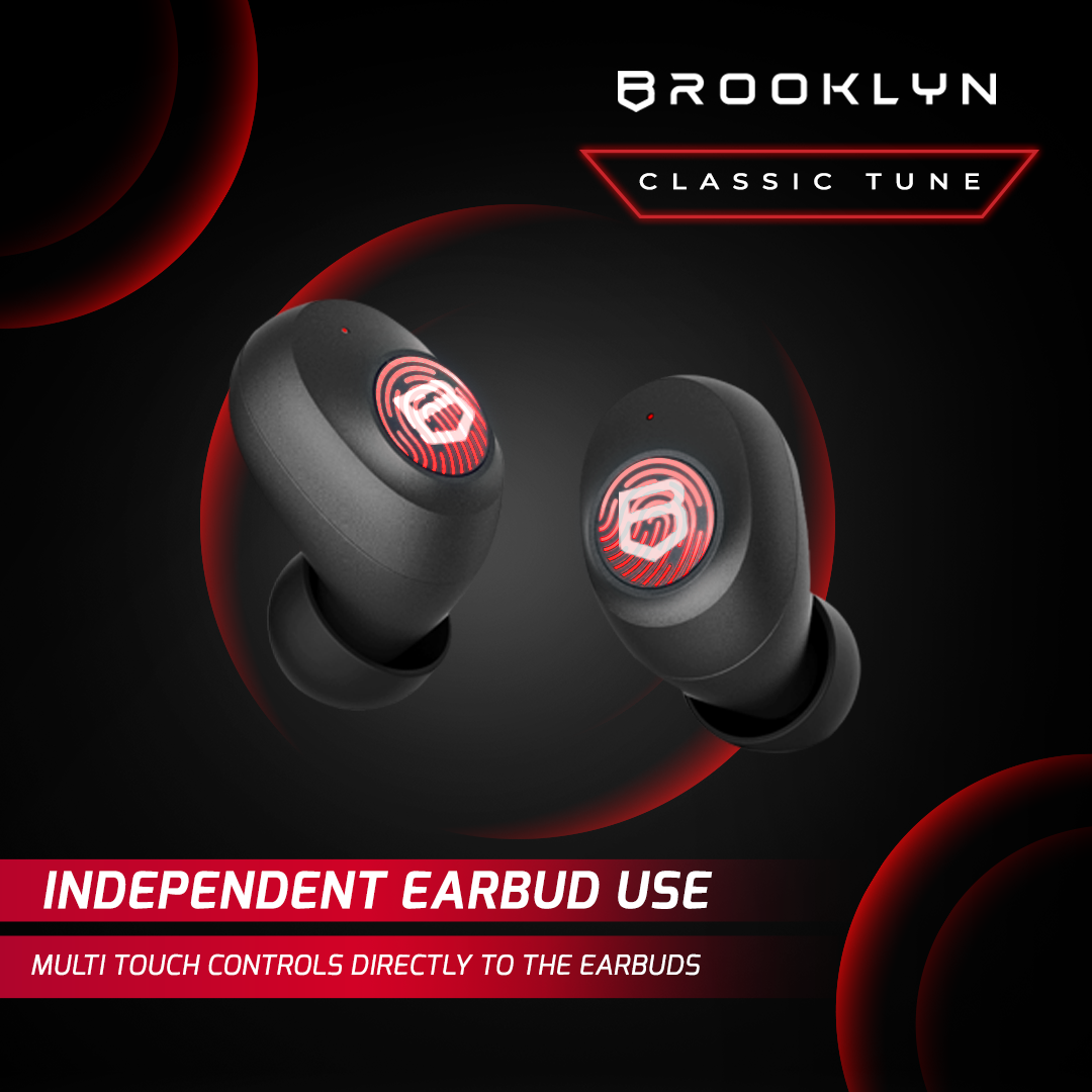TWS Classic Tune Compact Design BK-T1