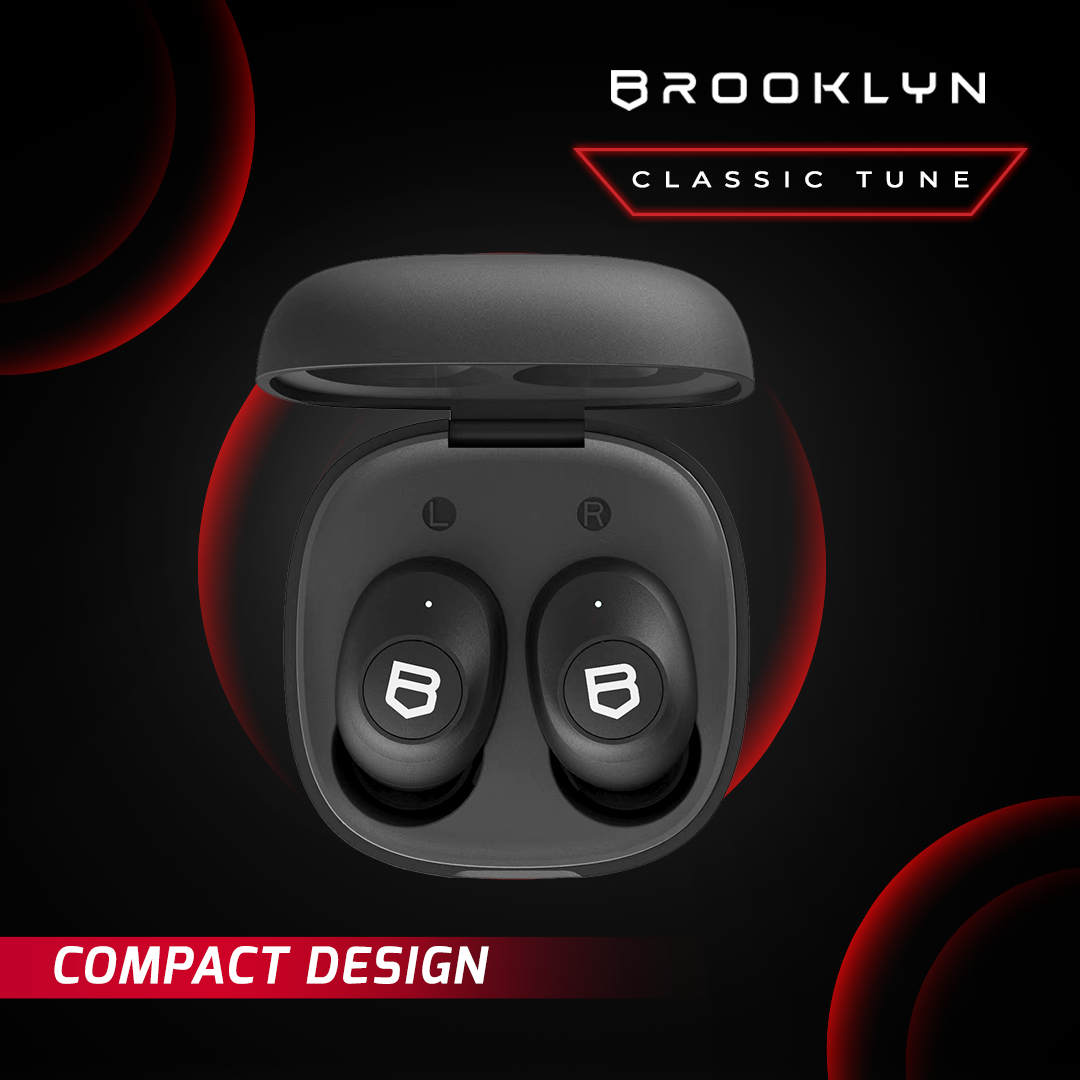 TWS Classic Tune Compact Design BK-T1
