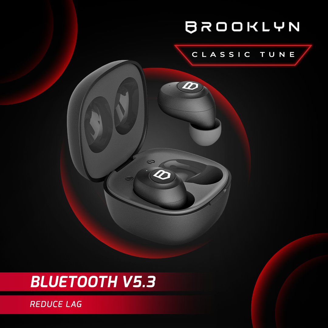 TWS Classic Tune Compact Design BK-T1