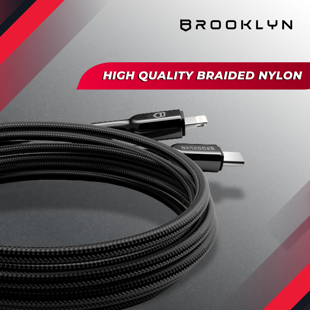 Cable Data USB C to Apple Lightning Power Delivery Fast Charging BK-CL8