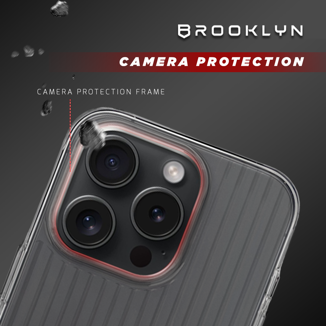 Case iPhone 15 / Plus / Pro / Pro Max Crystal Wave BK-CA8L