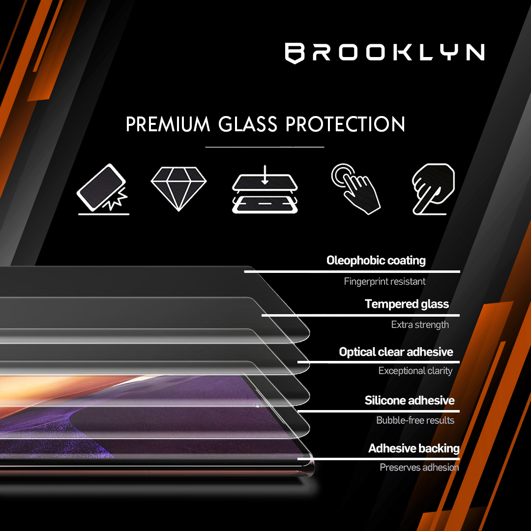 Tempered Glass SAMSUNG Note 8 / 9 / 10 / 20 Series UV Full Cover Around Protection
