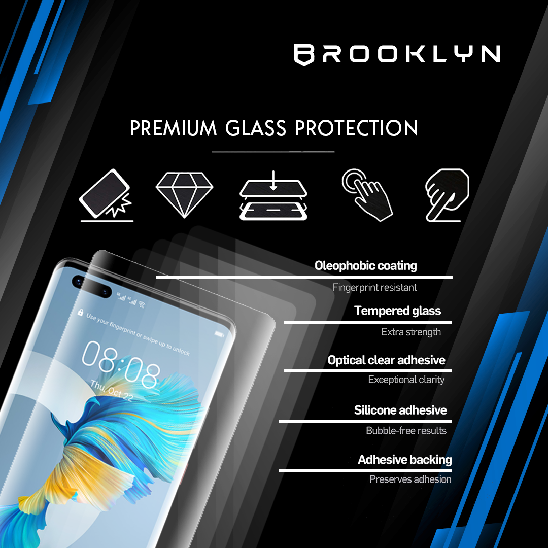 Tempered Glass Huawei Mate 30 /40 Series UV Full Cover Protection