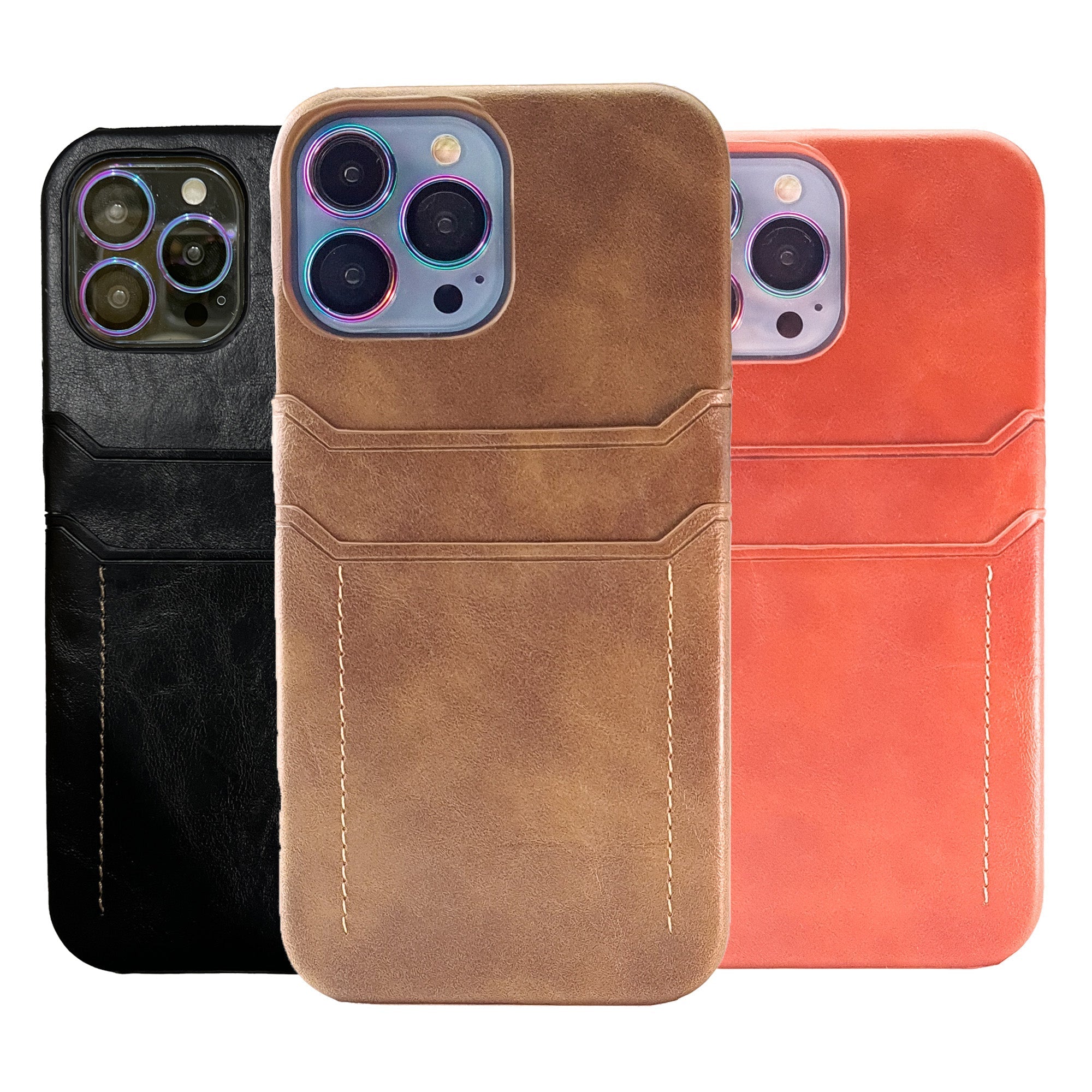 Case iPhone 13 / Mini / Pro / Max Slim Leather CA-15