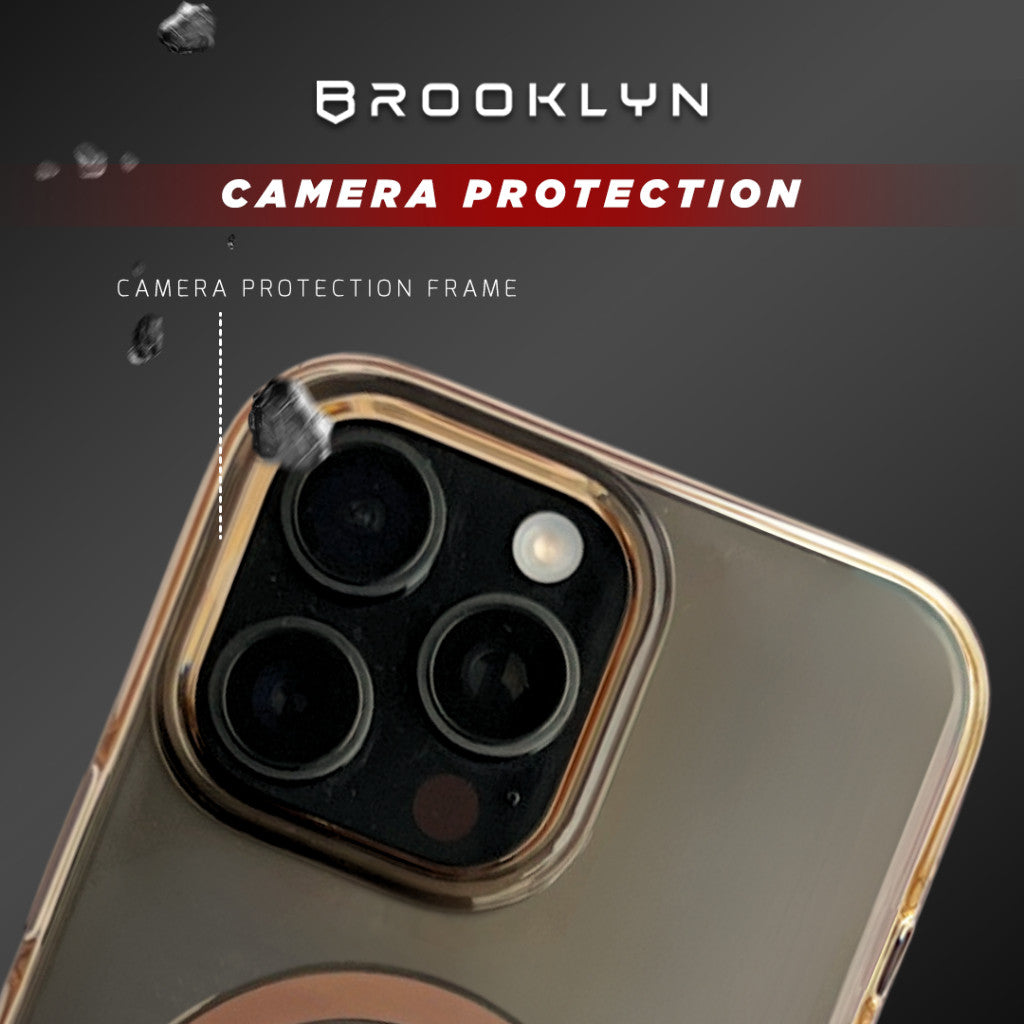 Case iPhone 13 / Mini / Pro / Pro Max Brown Magsafe Case BK-CA25