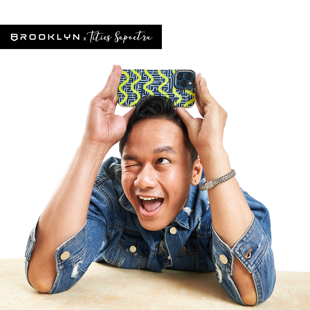 Case iPhone 15 / Plus / Pro / Max Brooklyn x Tities Sapoetra Nala BK-CA-T3
