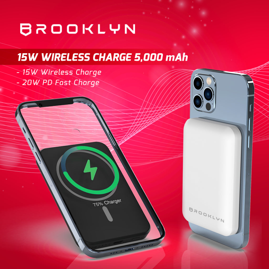 Powerbank Compact MagSafe Power Delivery Fast Charging BK-PB2