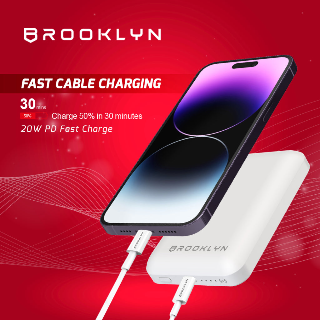 Powerbank Compact MagSafe Power Delivery Fast Charging BK-PB2