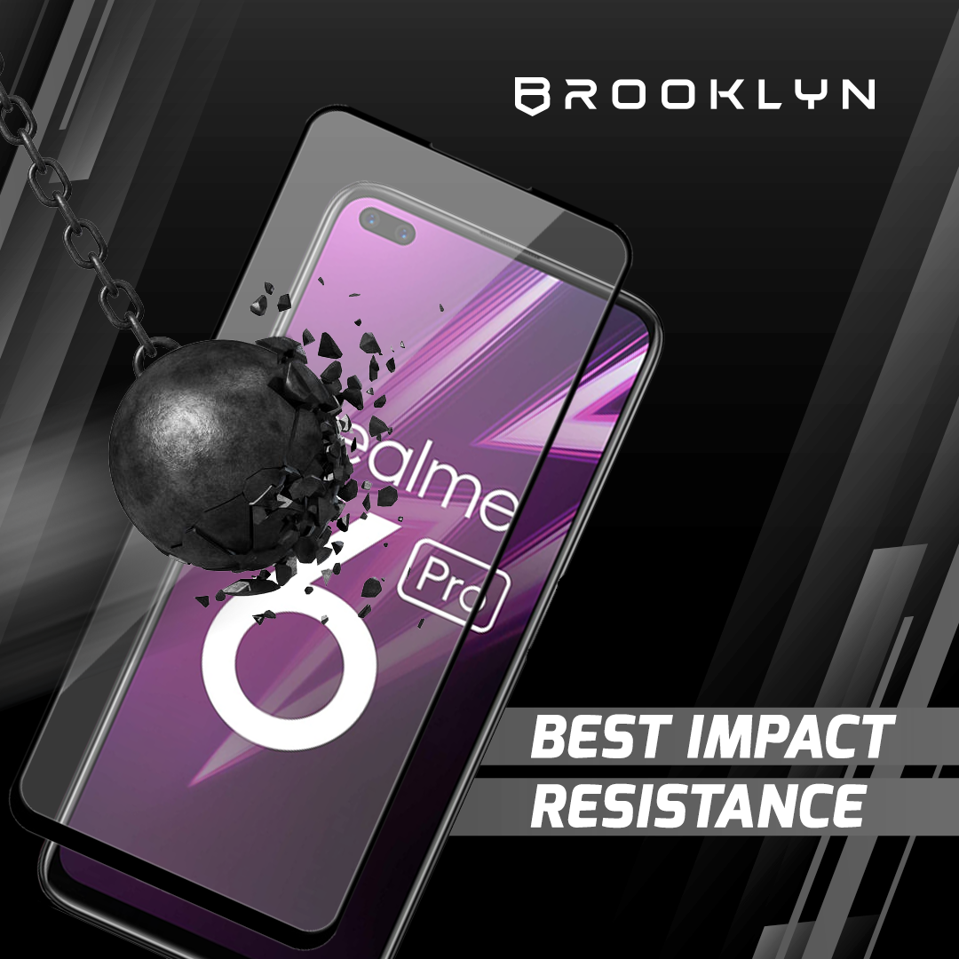 Tempered Glass Realme X2 / 5 / 6 / 8 Series Full Cover Protection