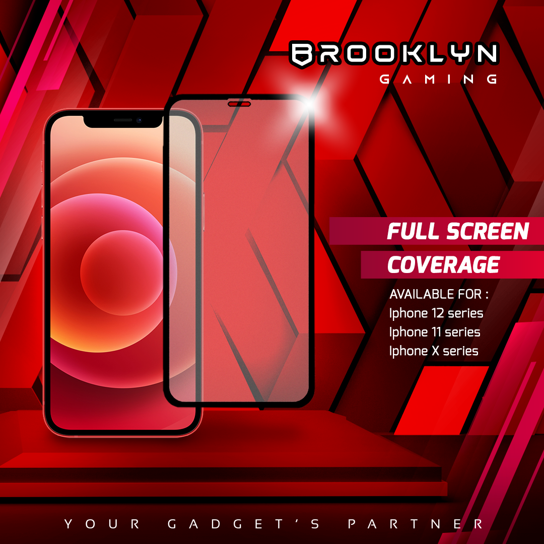 Tempered Glass iPhone 14 / Plus / Pro / Max Gaming Full Cover Protection