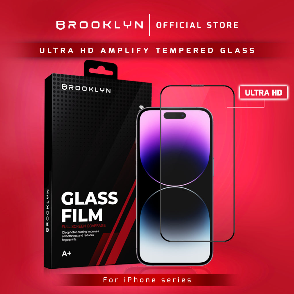 Tempered Glass iPhone 13 / Pro / Max Ultra HD Amplify Full Cover Protection
