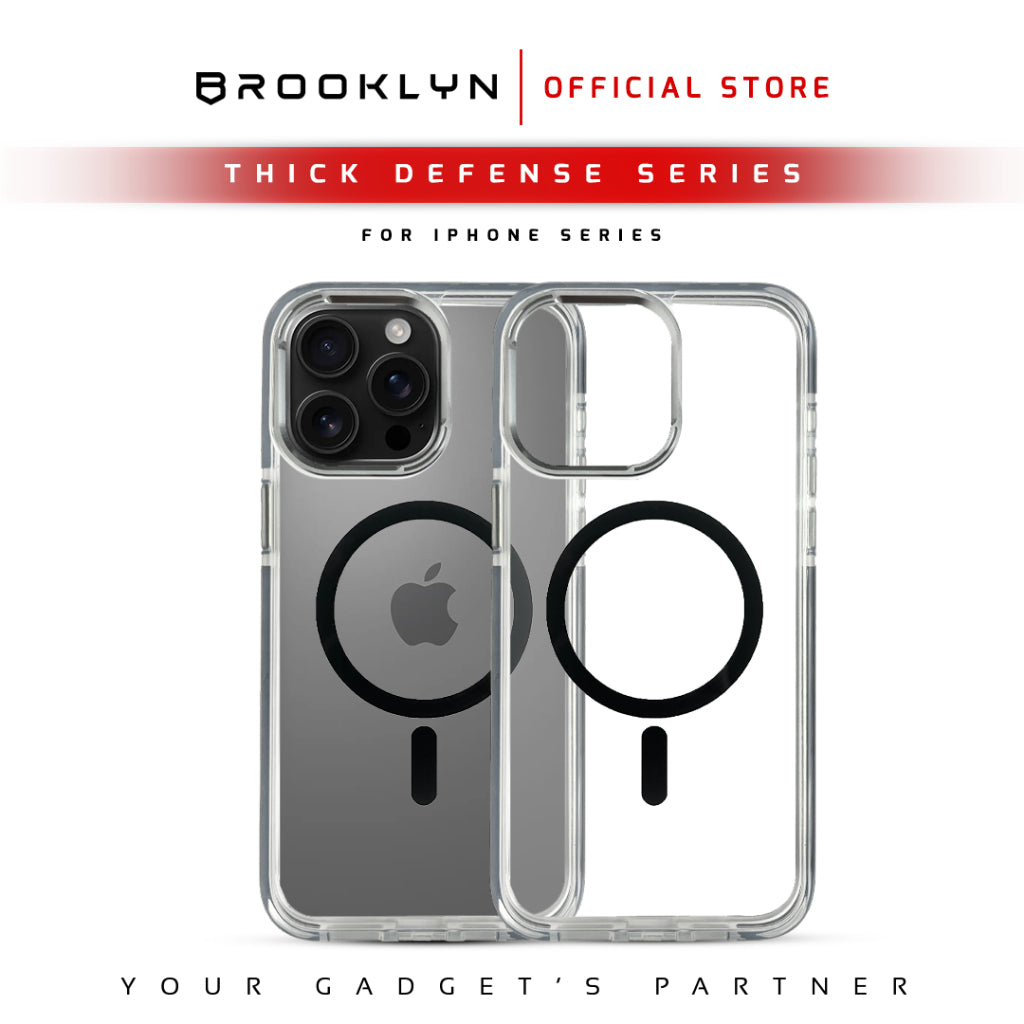 Brooklyn Thick Iron Armor MagSafe Casing iPhone 13 / Pro / Pro Max BK-CA17