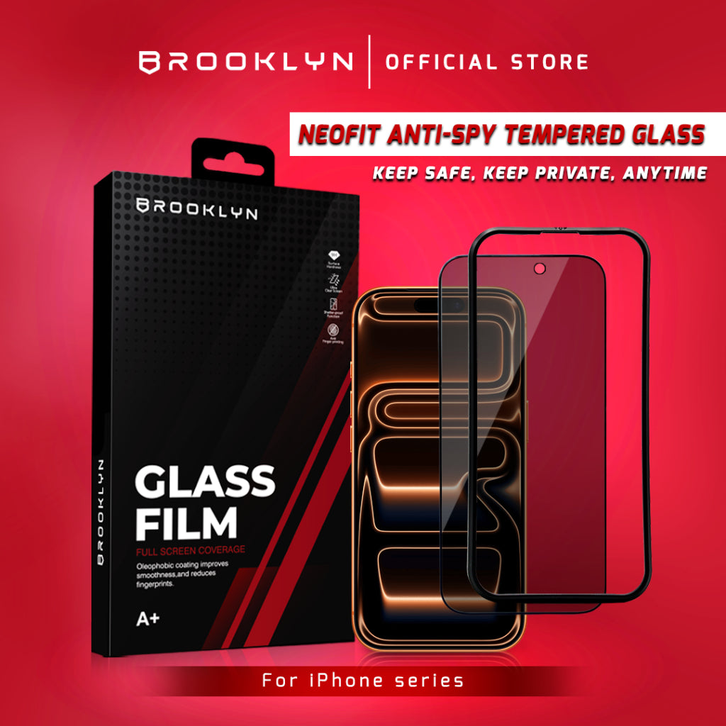 Tempered Glass iPhone 16 / Plus / Pro / Pro Max Privacy Anti Spy Protection
