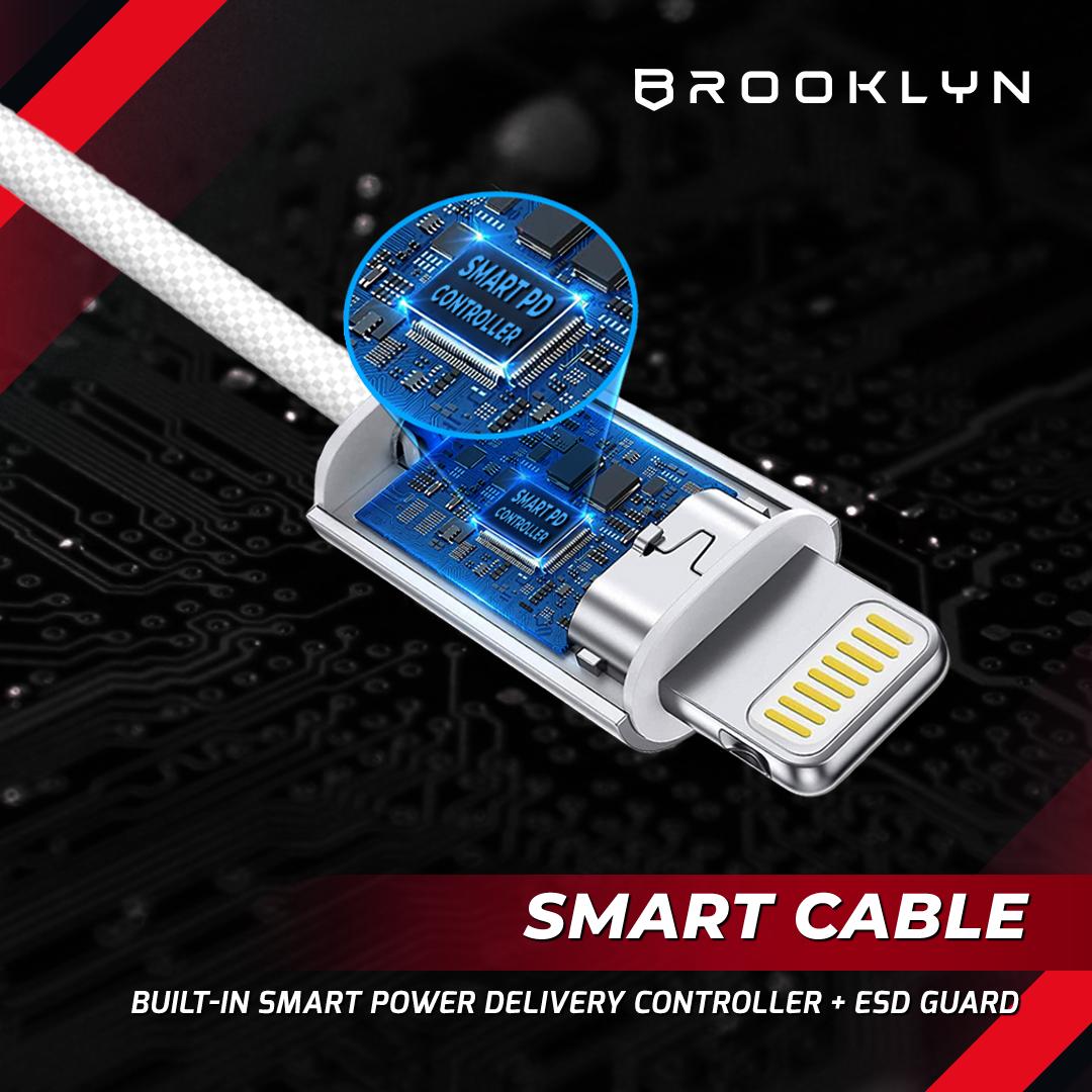 WizzWire Cable For Apple Type C to Lightning Power Delivery 30W Fast Charging BC-L9