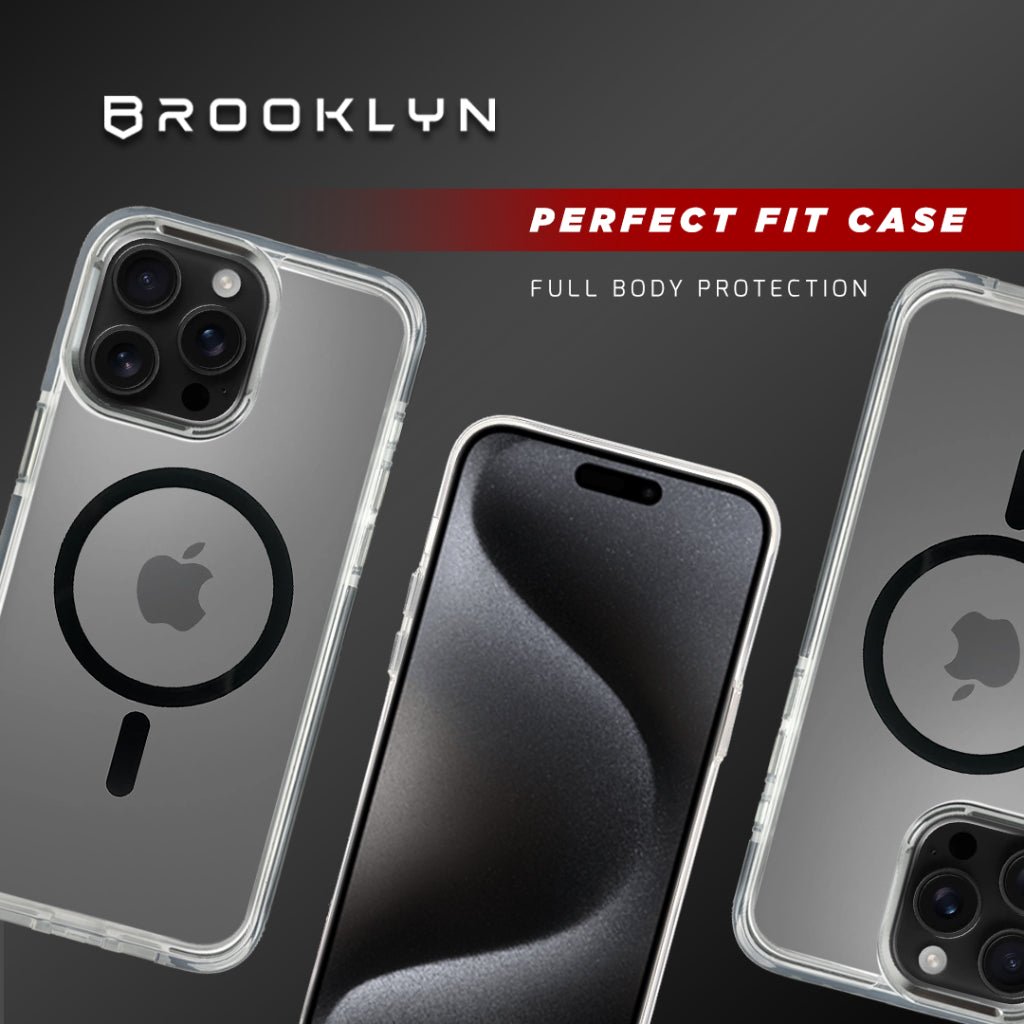 Brooklyn Thick Iron Armor MagSafe Casing iPhone 13 / Pro / Pro Max BK-CA17