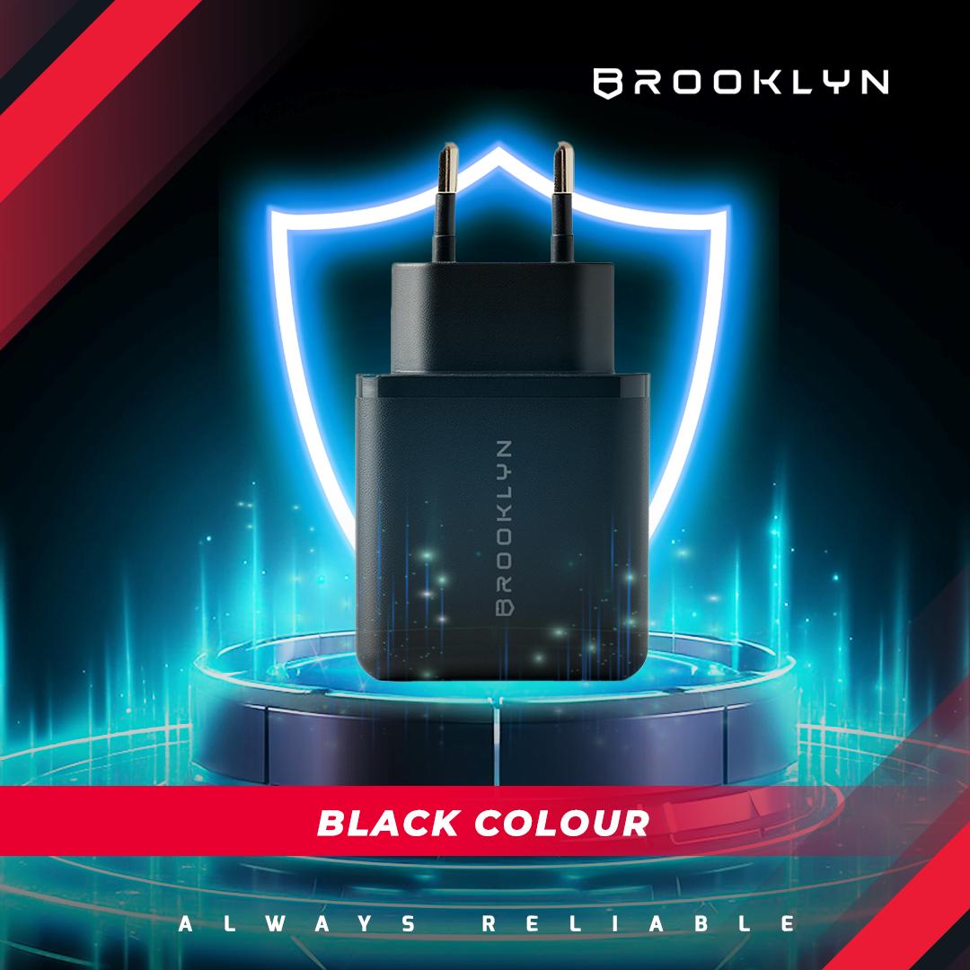 WizzPower 65W Wall Charger Adapter 3 Port SmartHeat Tech TUV Certified Power Delivery BK-W19