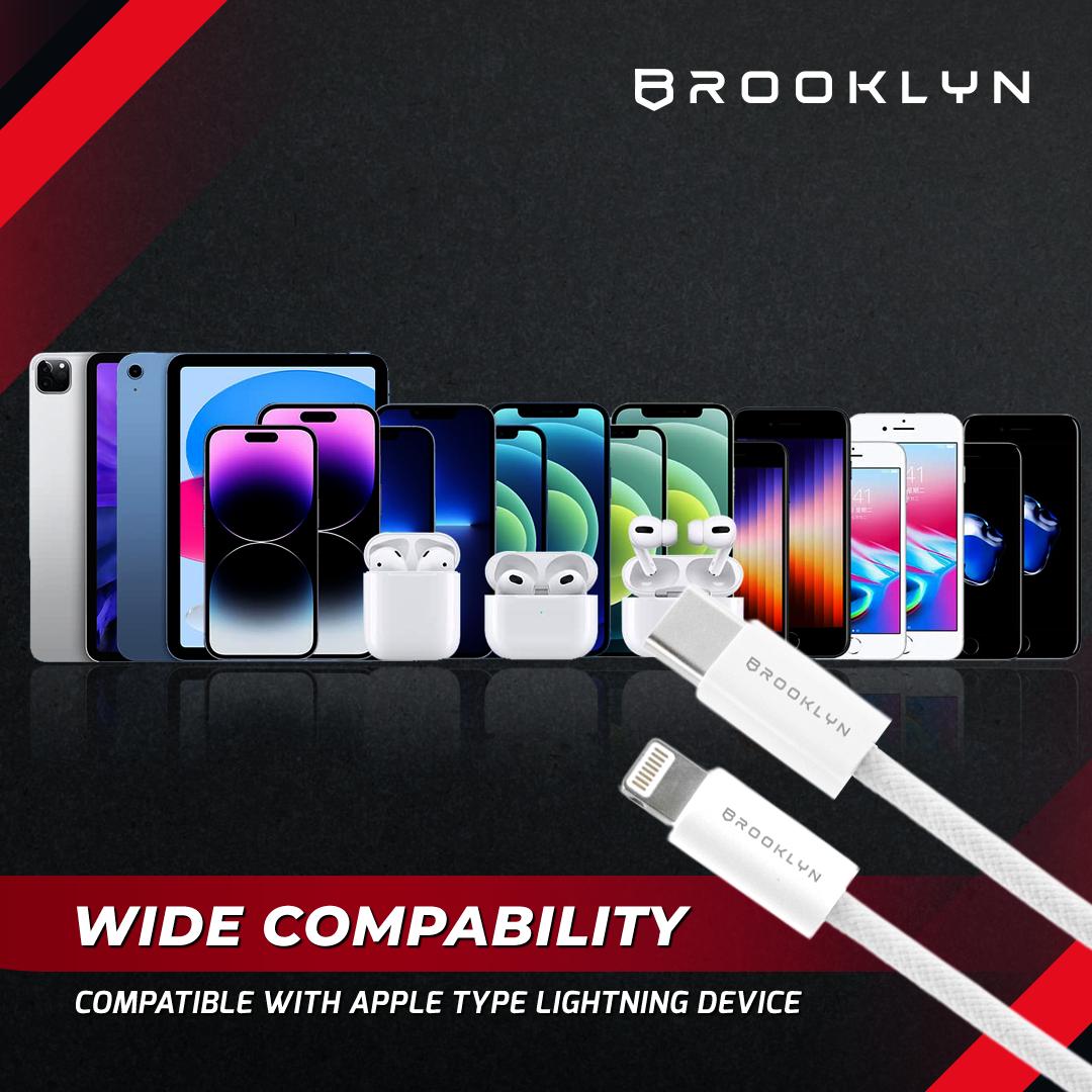 WizzWire Cable For Apple Type C to Lightning Power Delivery 30W Fast Charging BC-L9