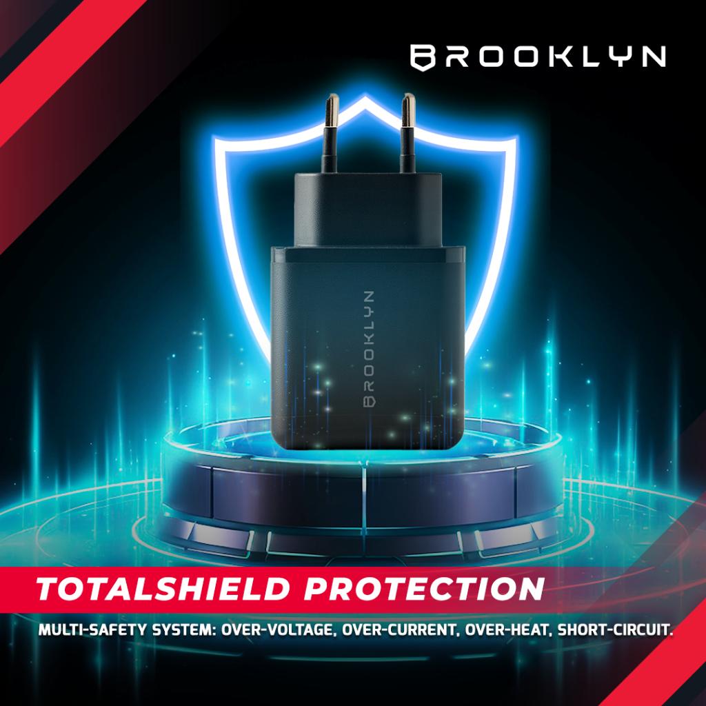 WizzPower 65W Wall Charger Adapter 3 Port SmartHeat Tech TUV Certified Power Delivery BK-W19