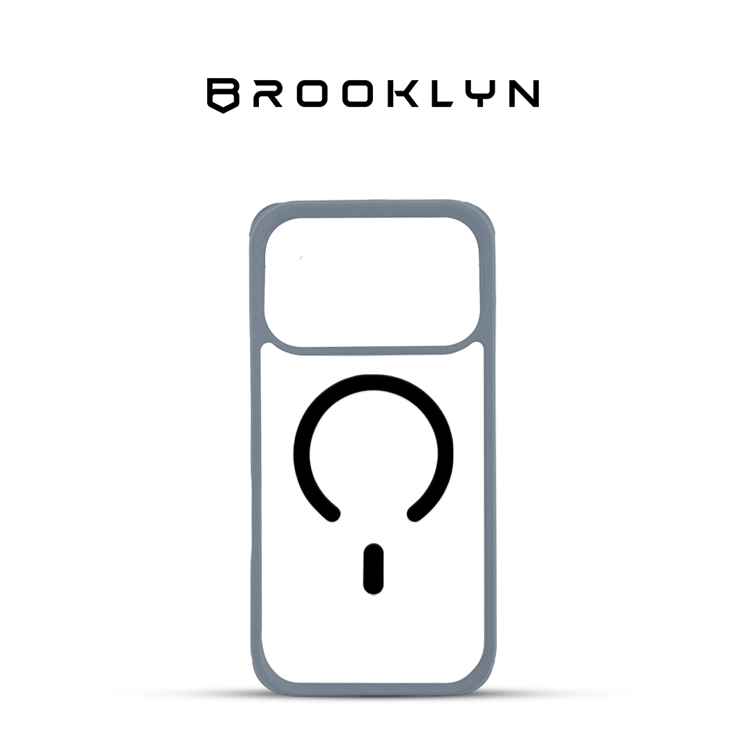 Brooklyn Slim GreyArmor Magsafe Casing iPhone 13 / Mini / Pro / Pro Max BK-CA23