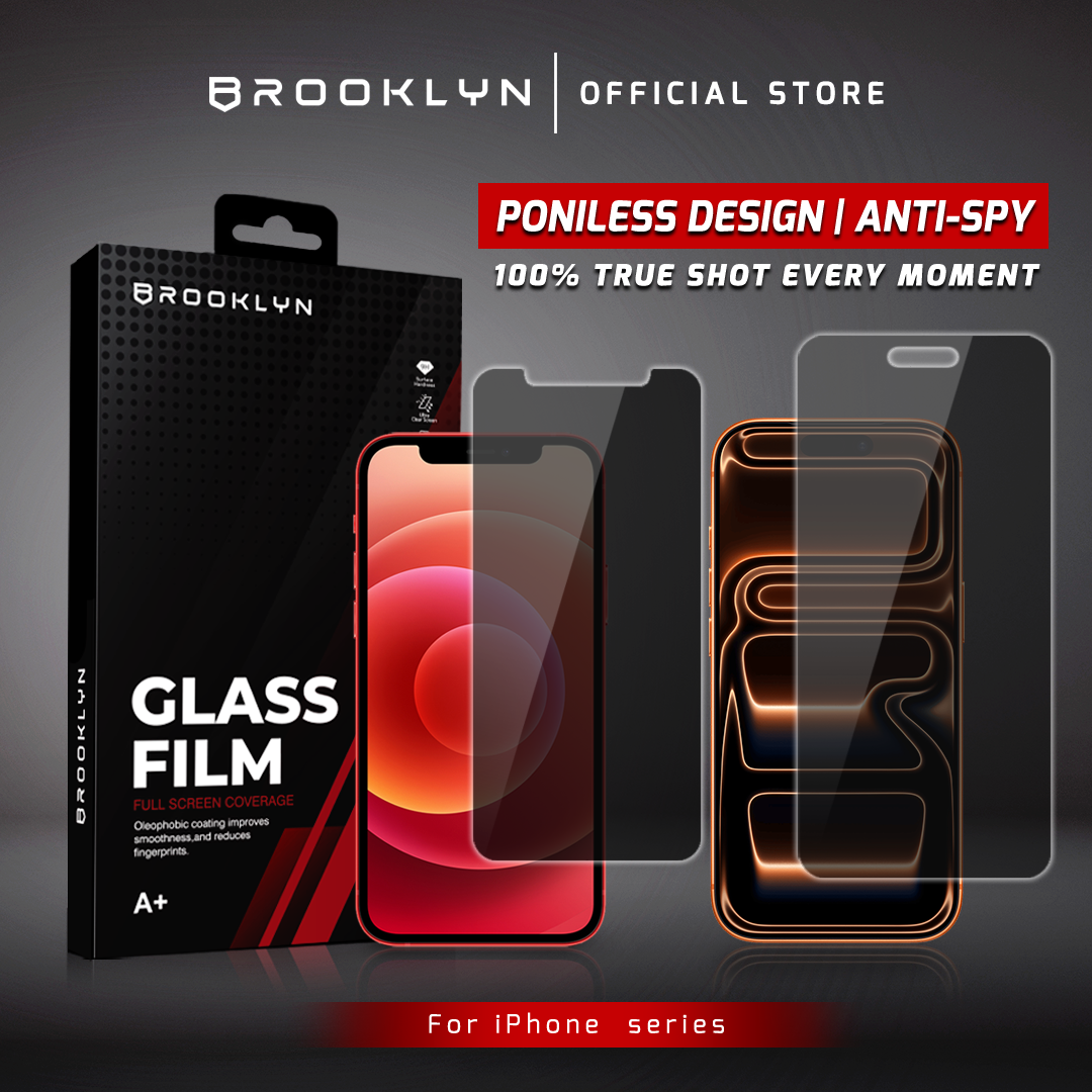 Tempered Glass iPhone 17 / Air / Pro / Pro Max Poniless Privacy Protection