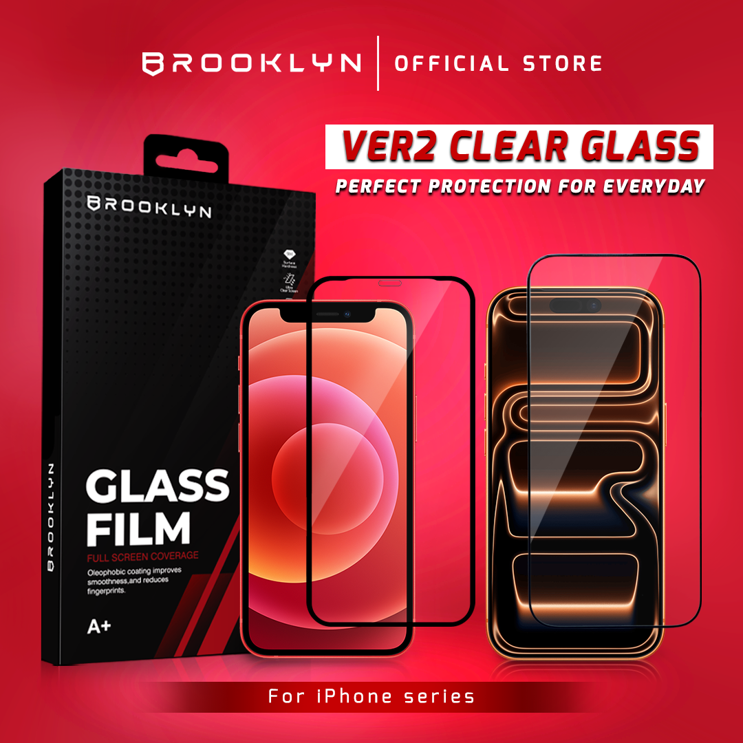 Tempered Glass iPhone 17 / Air / Pro / Pro Max VER2 Full Cover Protection