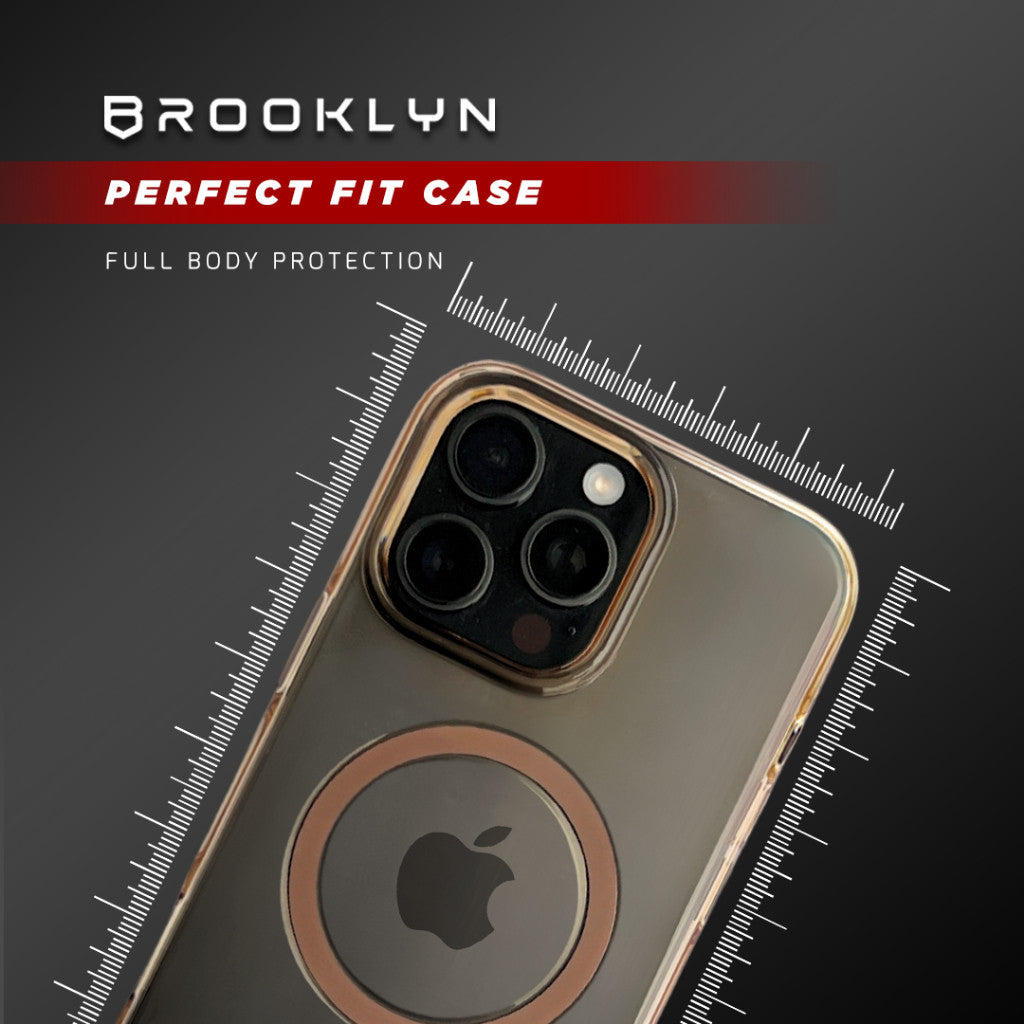 Case iPhone 13 / Mini / Pro / Pro Max Brown Magsafe Case BK-CA25