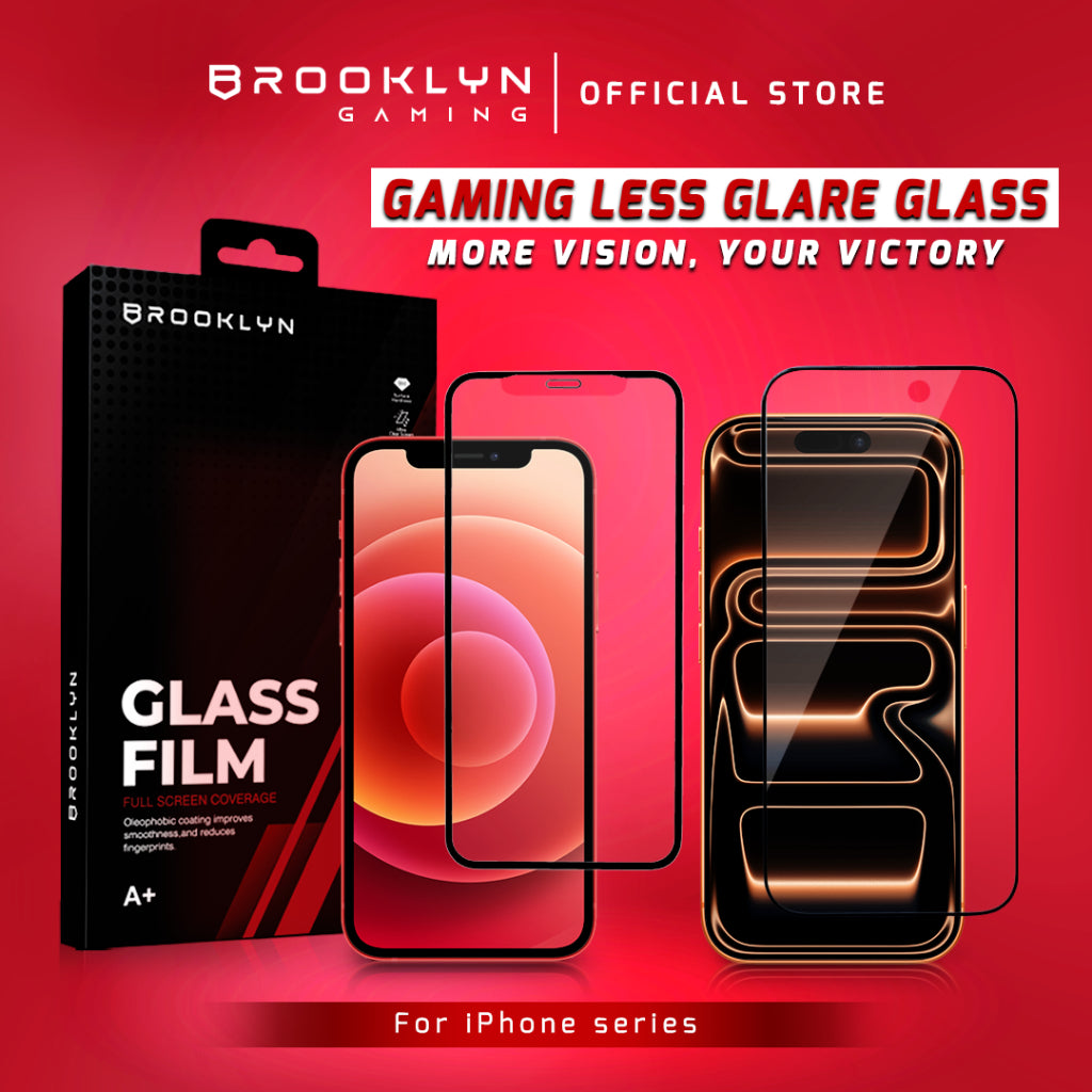Tempered Glass iPhone 17 / Air / Pro / Max Gaming Full Cover Protection